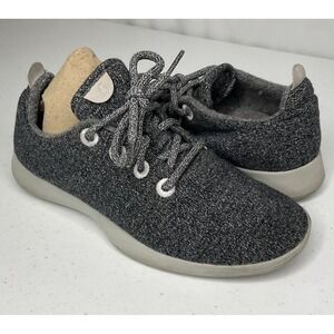 Allbirds Sneakers Shoes Wool Comfort 0419 NV1 Gray Women Sz W8 EU‎ 38